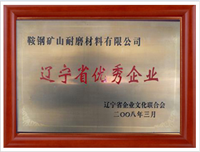 遼寧省優(yōu)秀企業(yè)